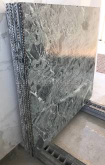VERDE AVER - Lighweight marble - Producied by FFPANELS®