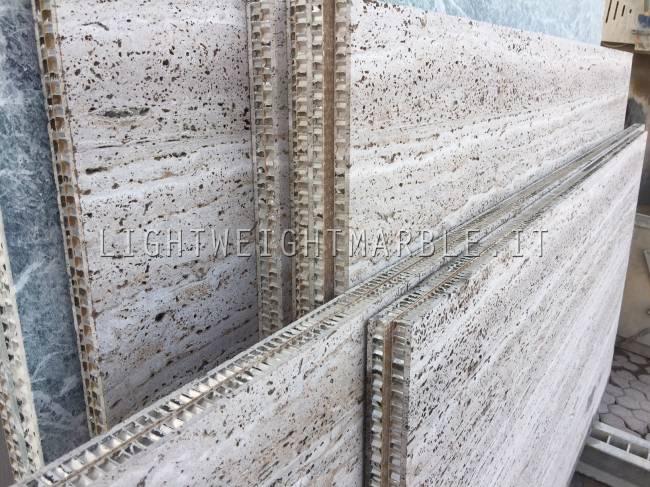 TRAVERTINO GRIGIO - Lighweight marble - Producied by FFPANELS®